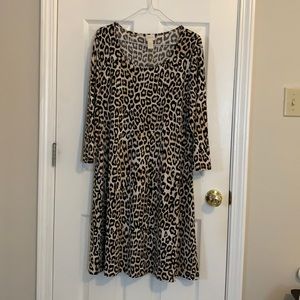 Chicos 3/4 sleeve like new dress